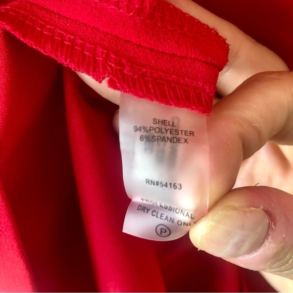 Calvin Klein Women’s Three Quarter Bell Sleeve Career Dress With Boat Neck Sz 10 - Picture 5 of 7